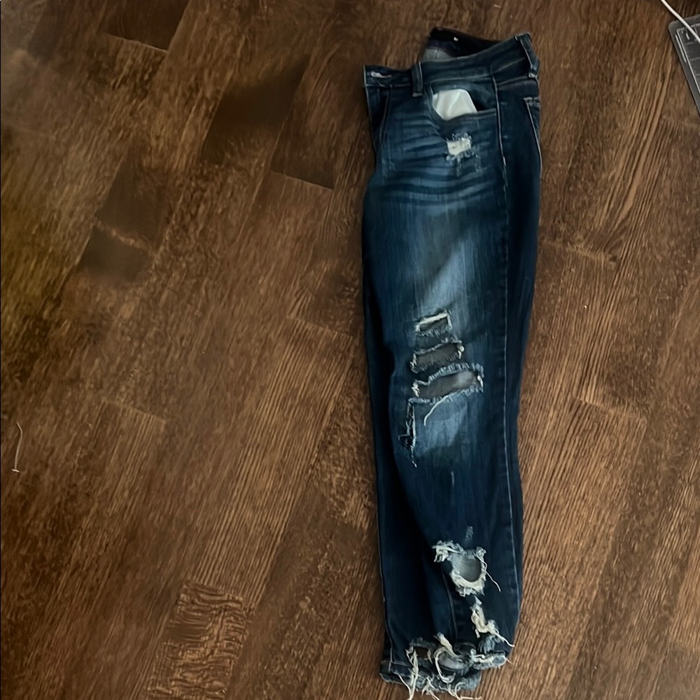 Harper Distressed Blue Women's Jeans